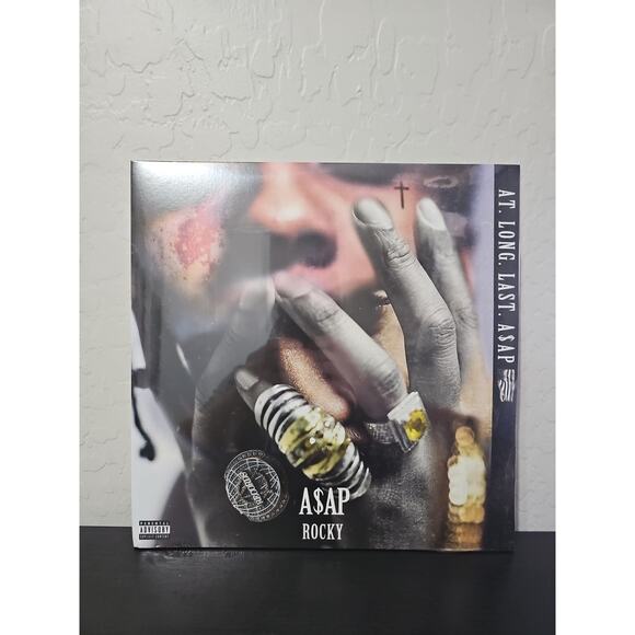 ASAP Rocky - AT. LONG. LAST. A$AP. 2xLP Silver Vinyl Album /1000